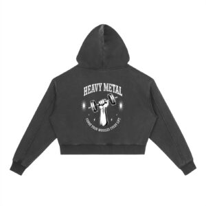 Heavy Metal Washed Hoodie