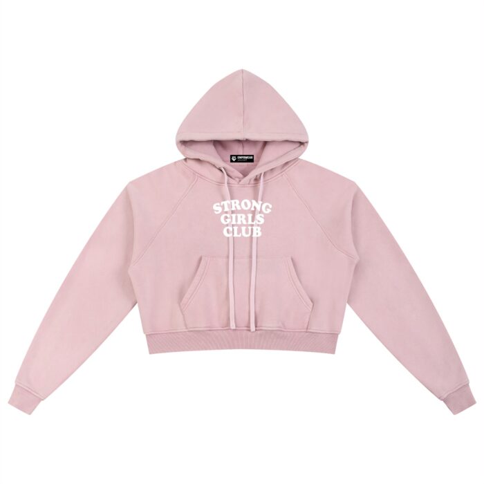Strong Girls Club Cropped Hoodie Strong Girls Club Cropped Hoodie