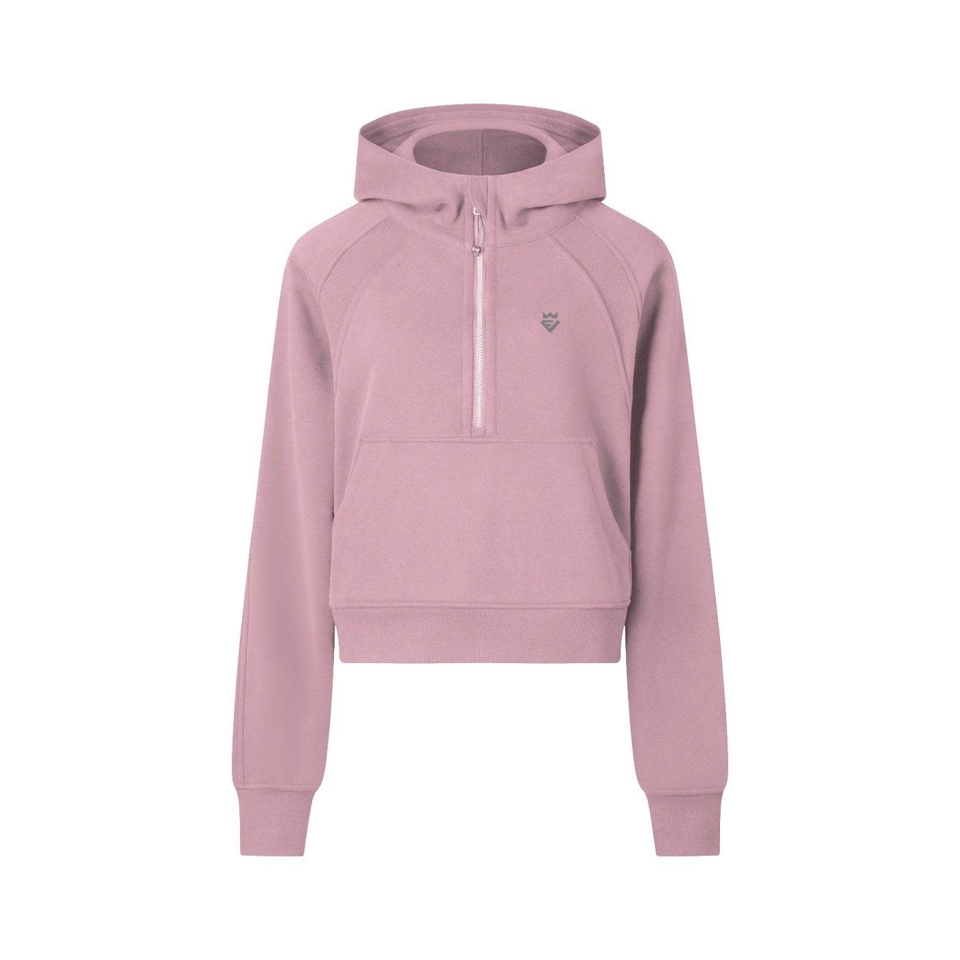 https://ajmall-vc-public-bucket.oss-us-west-1.aliyuncs.com/hugepod/material/custom_printing/08764729b1b444dc872eae6264077644.png Cropped Zip Hoodie - Image 1