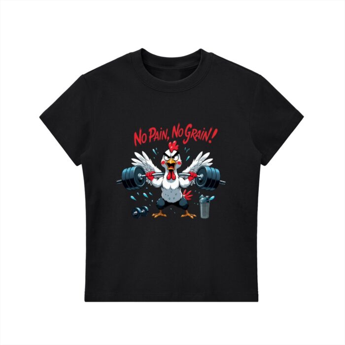 No Pain No Grain Bodycon T-shirt