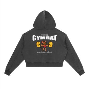Certified Gymrat Girl Washed Hoodie