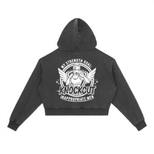 My Strength Goal Washed Hoodie My Strength Goal Washed Hoodie