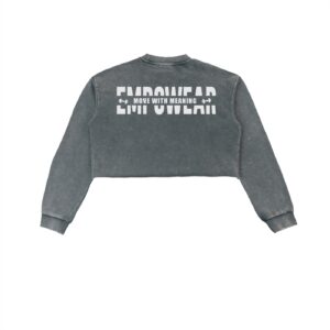 Move with Meaning Washed Cropped