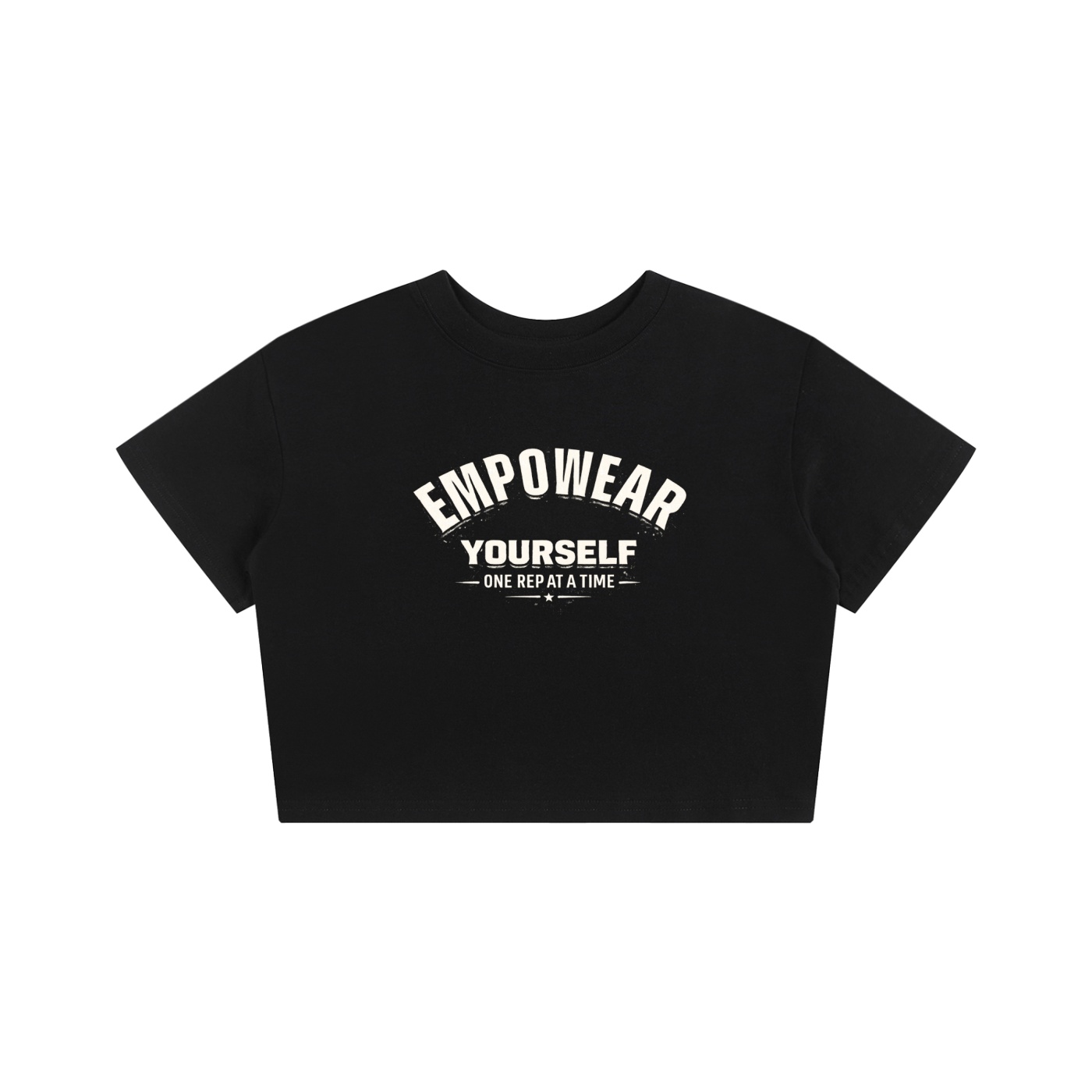 https://ajmall-vc-public-bucket.oss-us-west-1.aliyuncs.com/hugepod/material/custom_printing/26dd70a286bb43ccb93260aa7d70ee06.png Empowear One Rep at a Time Baby Tee - Image 1