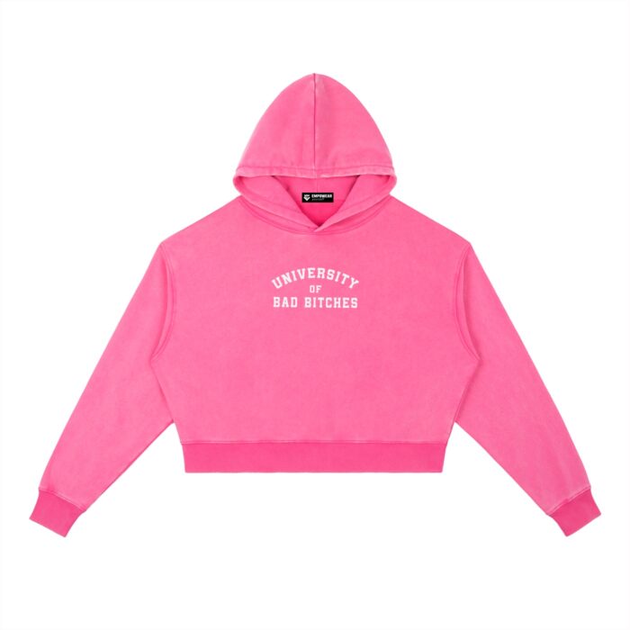 University of Bad Bitches Washed Hoodie