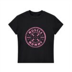Muscle Mommy Plate Bodycon T-shirt