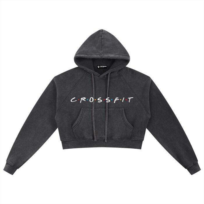 C.R.O.S.S.F.I.T  Cropped Hoodie