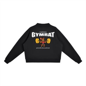 Certified Gymrat Girl Oversized Sweatshirt