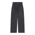 Vintage Washed Double Waist Pants - Image 2