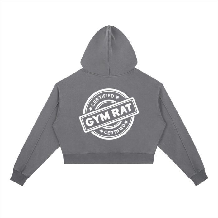 Certified GymRat Washed Hoodie