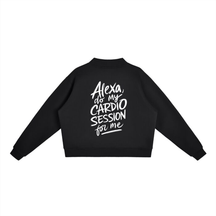 Alexa Do My Cardio Session Oversized Sweatshirt