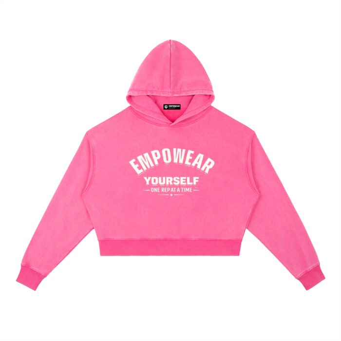 Empowear One Rep at a Time Washed Hoodie