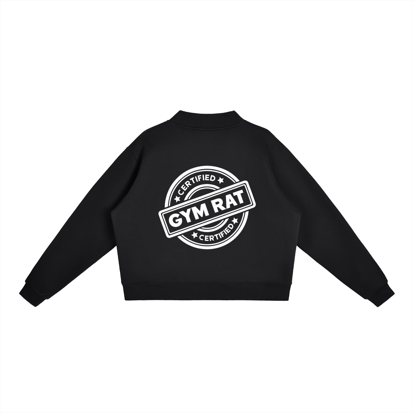 https://ajmall-vc-public-bucket.oss-us-west-1.aliyuncs.com/hugepod/material/custom_printing/40cf4ecad2c9455fb90a603a3d26f0c8.png Certified GymRat Oversized Sweatshirt - Image 1