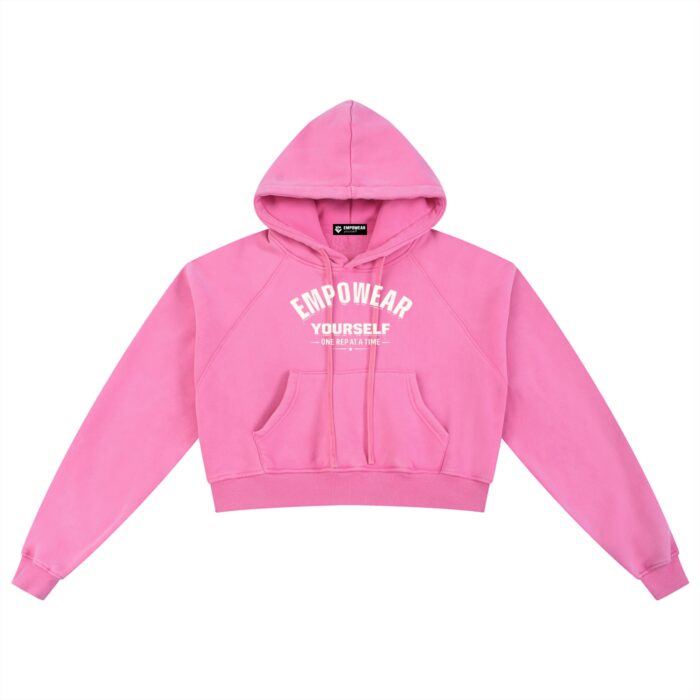 Empowear One Rep at a Time Cropped Hoodie