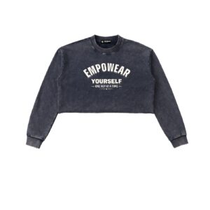 Empowear One Rep at a Time Washed Cropped