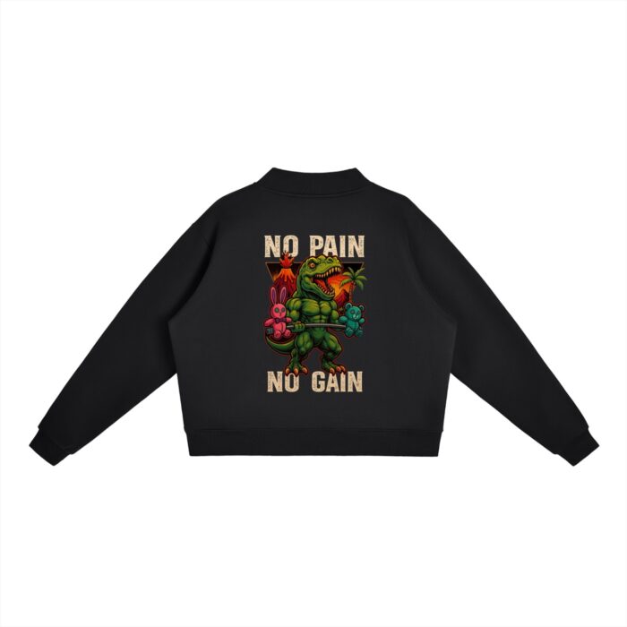 No Pain Dinosaur Oversized Sweatshirt