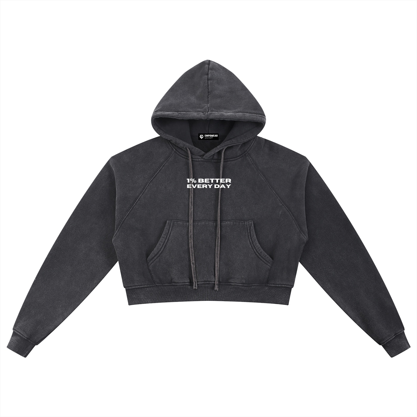 https://ajmall-vc-public-bucket.oss-us-west-1.aliyuncs.com/hugepod/material/custom_printing/619c85bdedce40499bea65e8af7aea71.png 1% Better Every Day Cropped Hoodie - Image 1