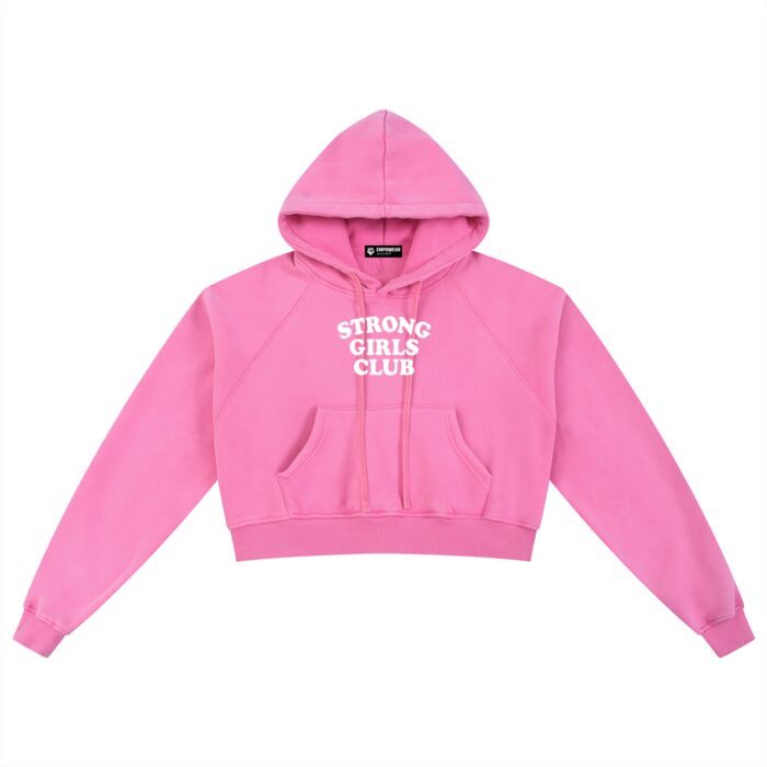 Strong Girls Club Cropped Hoodie Strong Girls Club Cropped Hoodie