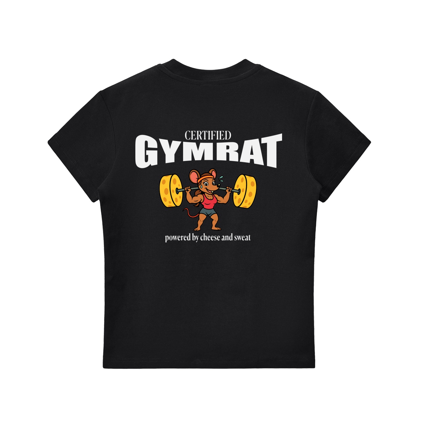 https://ajmall-vc-public-bucket.oss-us-west-1.aliyuncs.com/hugepod/material/custom_printing/65cde76041314ca2b1ca1202551c503d.png Certified Gymrat Girl Bodycon T-shirt - Image 1