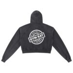 Certified GymRat Cropped Hoodie