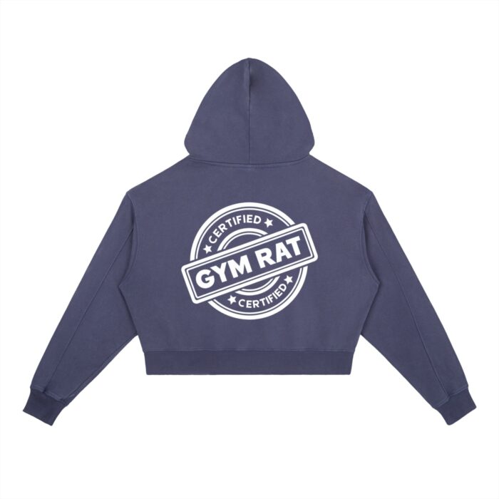 Certified GymRat Washed Hoodie