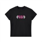 Meet me at the Bar Pink Bodycon T-shirt
