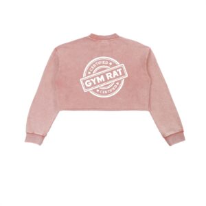 Certified GymRat Washed Cropped