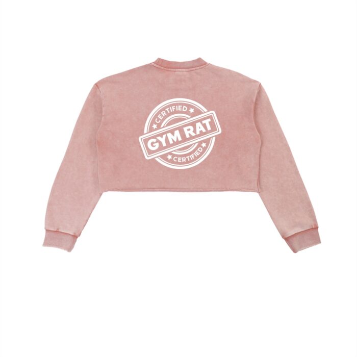 Certified GymRat Washed Cropped