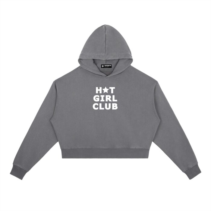 Hot Girl Club Washed Hoodie Hot Girl Club Washed Hoodie