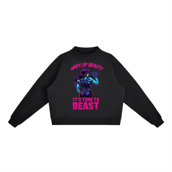 Wake up Beauty Oversized Sweatshirt