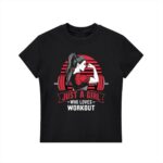 Who Loves Work Out Bodycon T-shirt