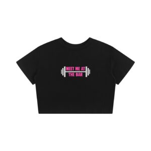 Meet me at the Bar Pink Baby Tee Meet me at the Bar Pink Baby Tee