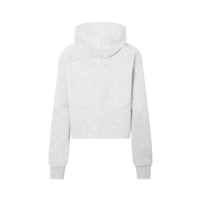 Cropped Zip Hoodie