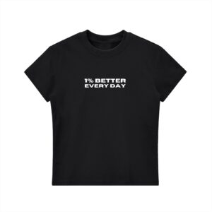 1% Better Every Day Bodycon T-shirt