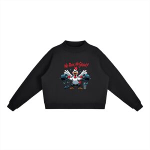 No Pain No Grain Oversized Sweatshirt No Pain No Grain Oversized Sweatshirt