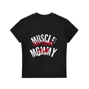 Muscle Mommy Lifting Club Bodycon T-shirt