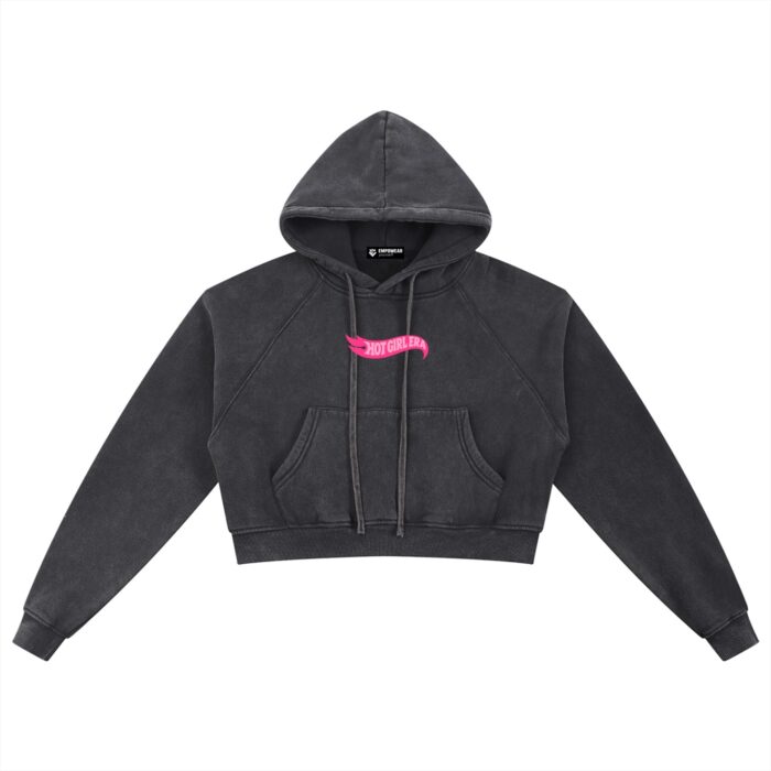 Hot Girl Era Cropped Hoodie