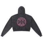 Muscle Mommy Plate Cropped Hoodie