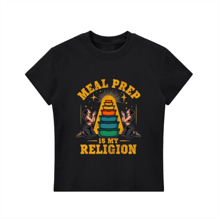 Meal Prep is my Religion Bodycon T-shirt