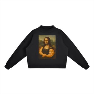 Monalisa Oversized Sweatshirt Monalisa Oversized Sweatshirt
