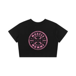 Muscle Mommy Plate Baby Tee Muscle Mommy Plate Baby Tee