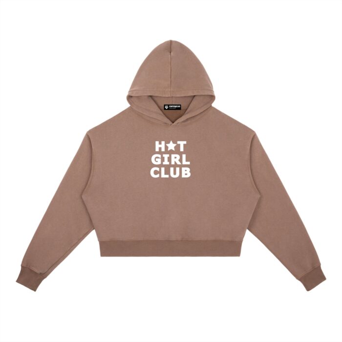 Hot Girl Club Washed Hoodie Hot Girl Club Washed Hoodie