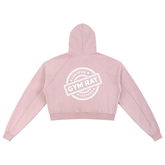 Certified GymRat Cropped Hoodie