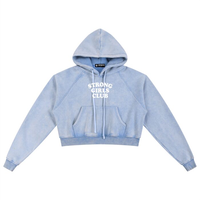 Strong Girls Club Cropped Hoodie Strong Girls Club Cropped Hoodie