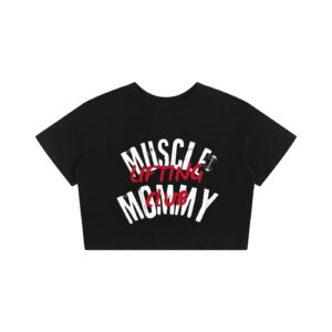 Muscle Mommy Lifting Club Baby Tee Muscle Mommy Lifting Club Baby Tee