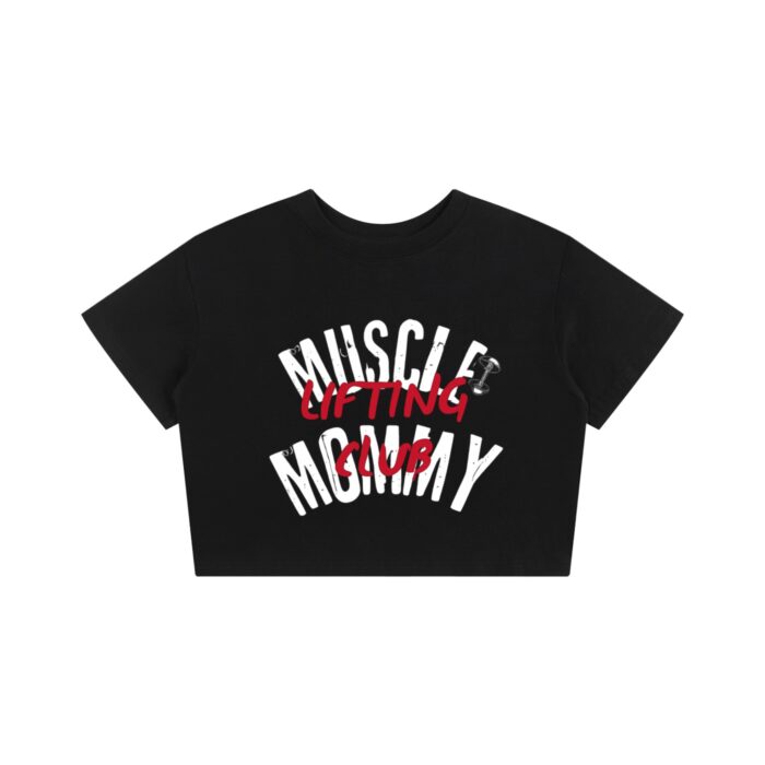 Muscle Mommy Lifting Club Baby Tee Muscle Mommy Lifting Club Baby Tee