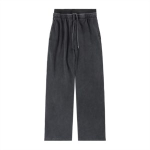 Vintage Washed Double Waist Pants