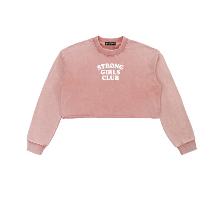 Strong Girls Club Washed Cropped Strong Girls Club Washed Cropped