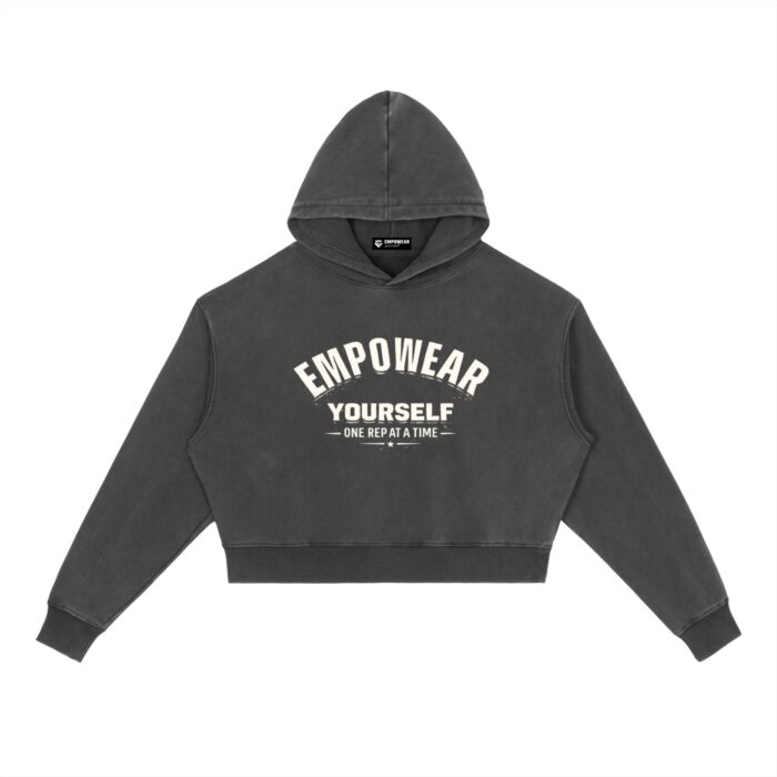 Empowear One Rep at a Time Washed Hoodie