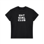 Hot Girl Club Bodycon T-shirt
